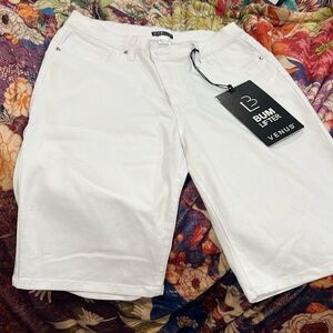 Brand new white shorts